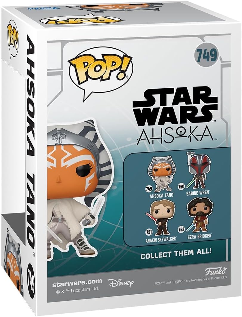 Funko POP Ahsoka Tano - Figura Coleccionable Star Wars