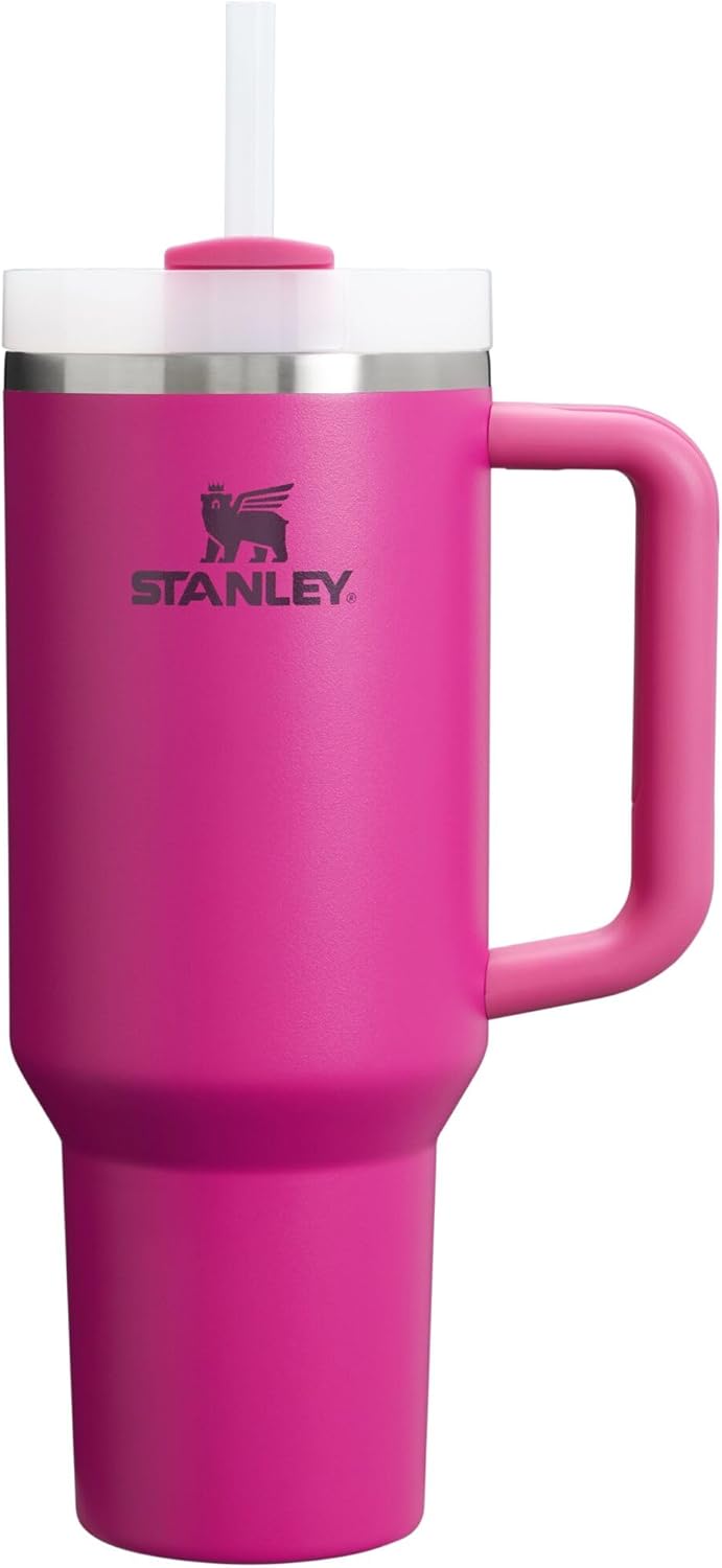Stanley Quencher H2.0 FlowState - Vaso con tapa y popote para agua, té helado o café