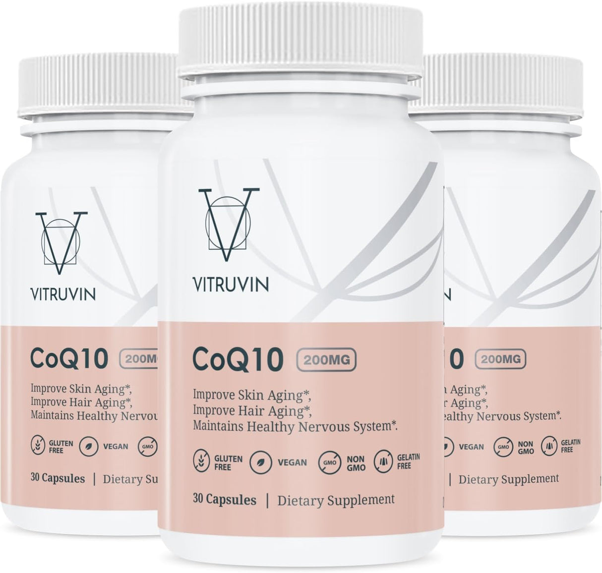 SuplementoVitruvin Ubiquinol COQ10 Coenzima Q10 Ultra