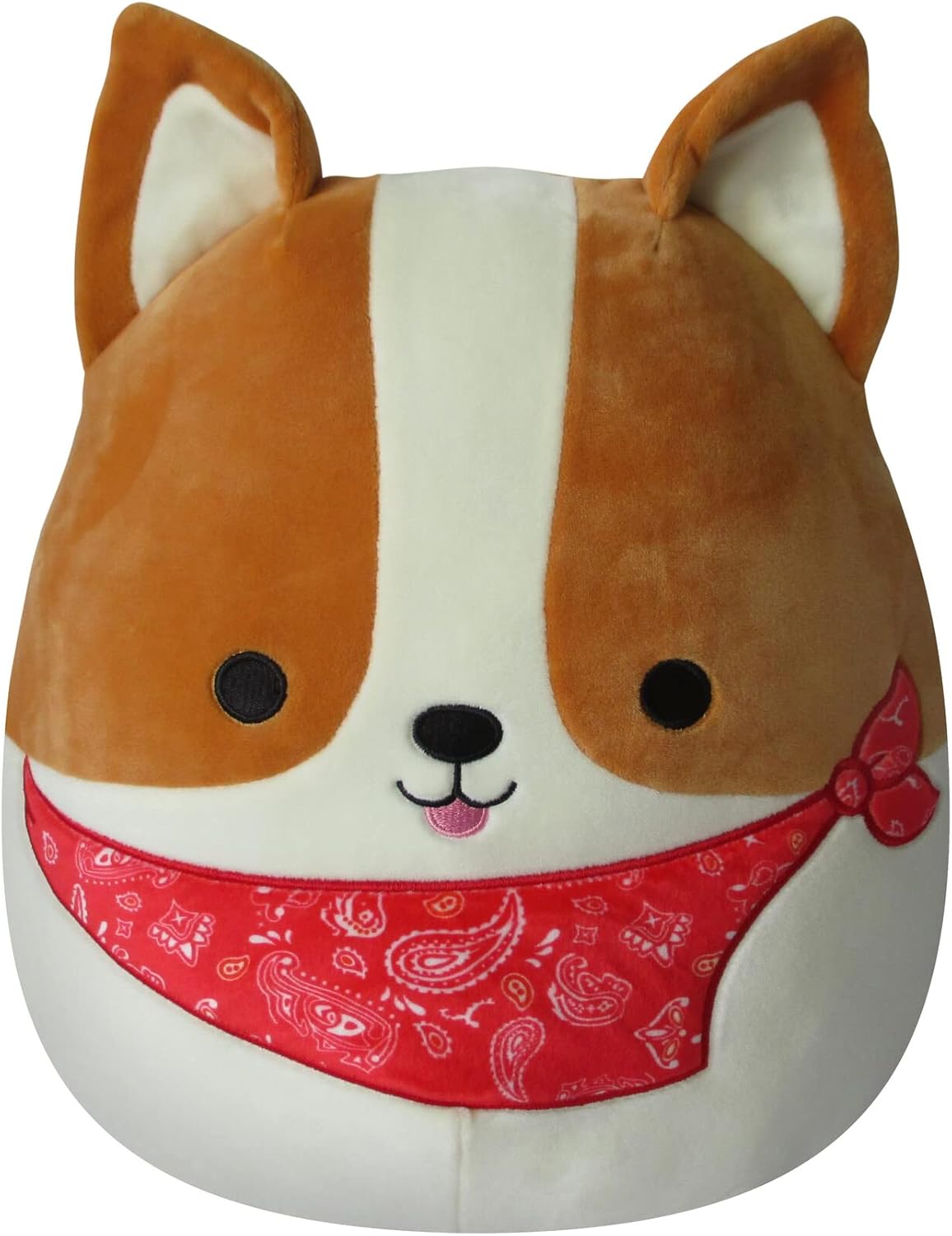 Peluche Squishmallows Reginald Corgi 12 Ultrasuave Jazwares
