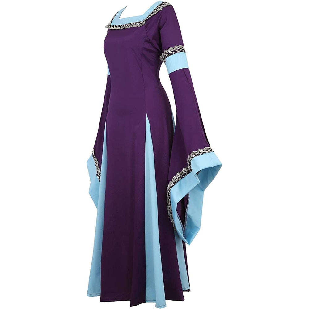 Disfraces renacentista vestido retro para mujer talla XL