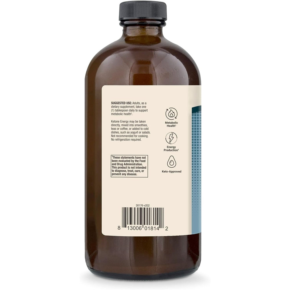 Suplemento Biothin Ketone Energy Aceite MCT ácido caprílico