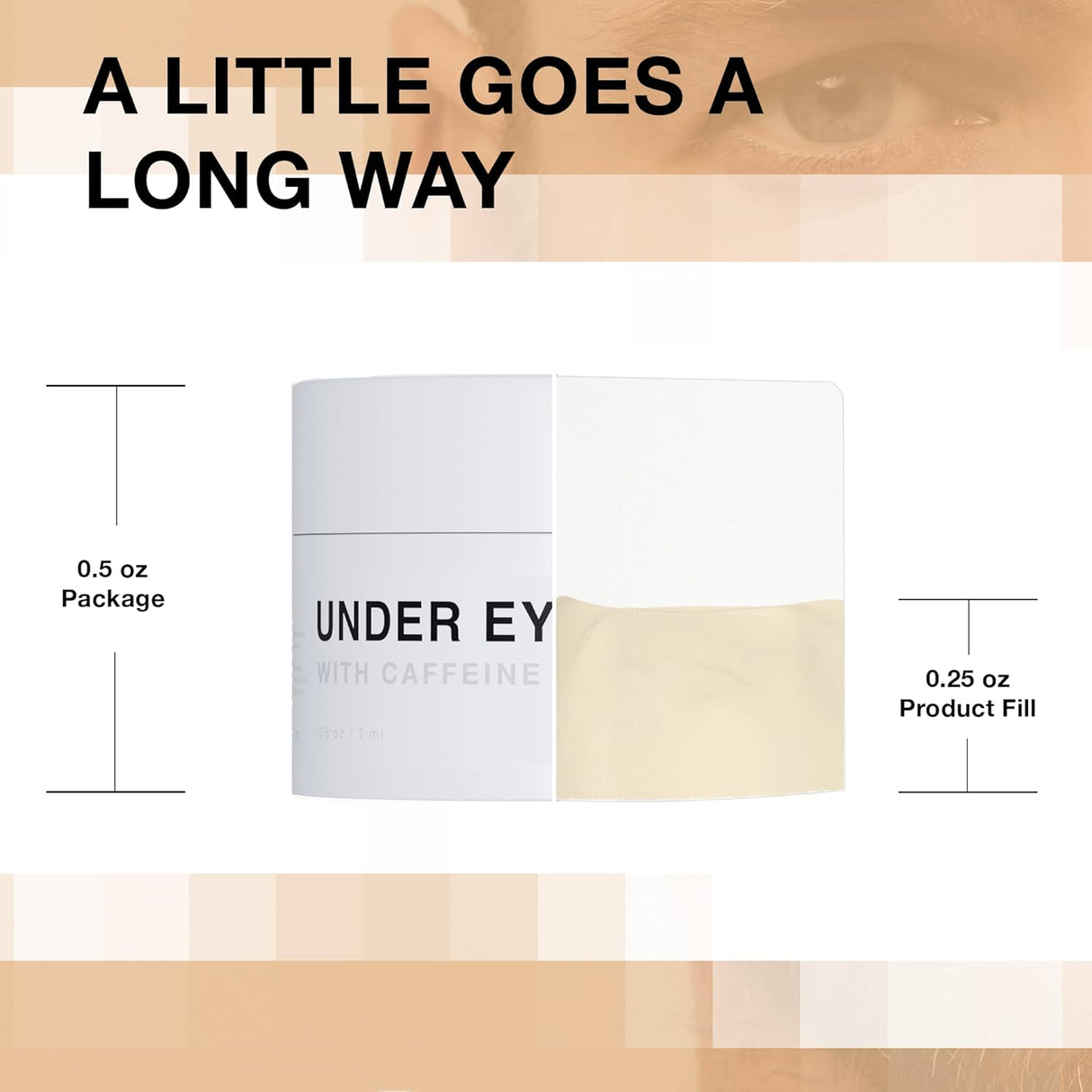 Crema para debajo de los ojos para hombre Hair Craft Co.