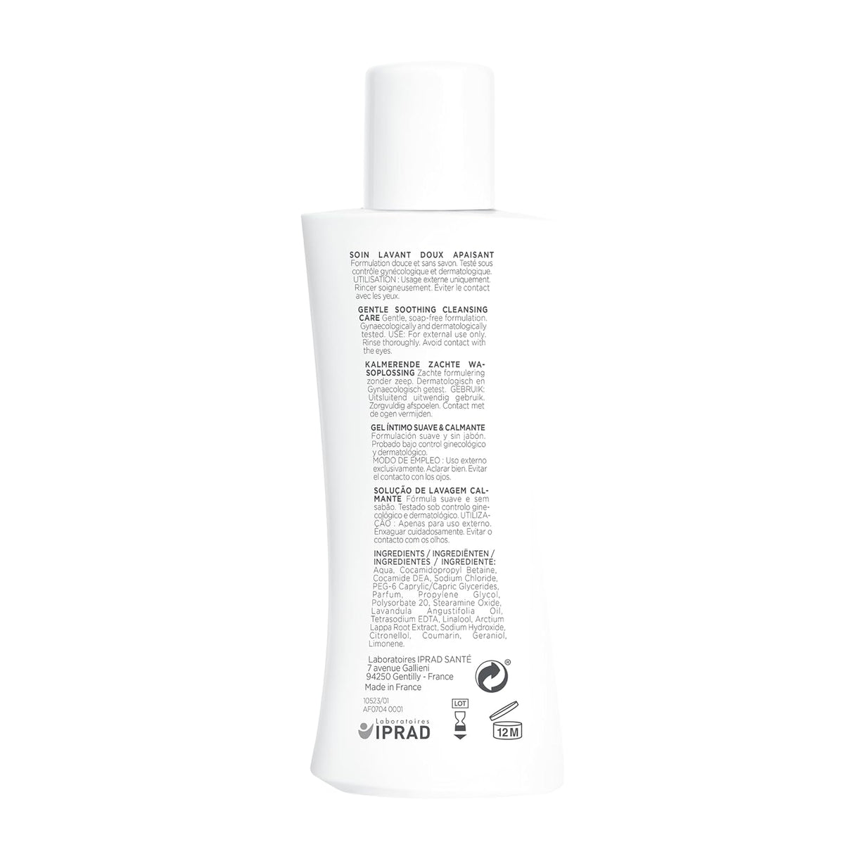 Cuidado Limpiador Suave Saforelle 100ml, Ideal para Piel Sensible