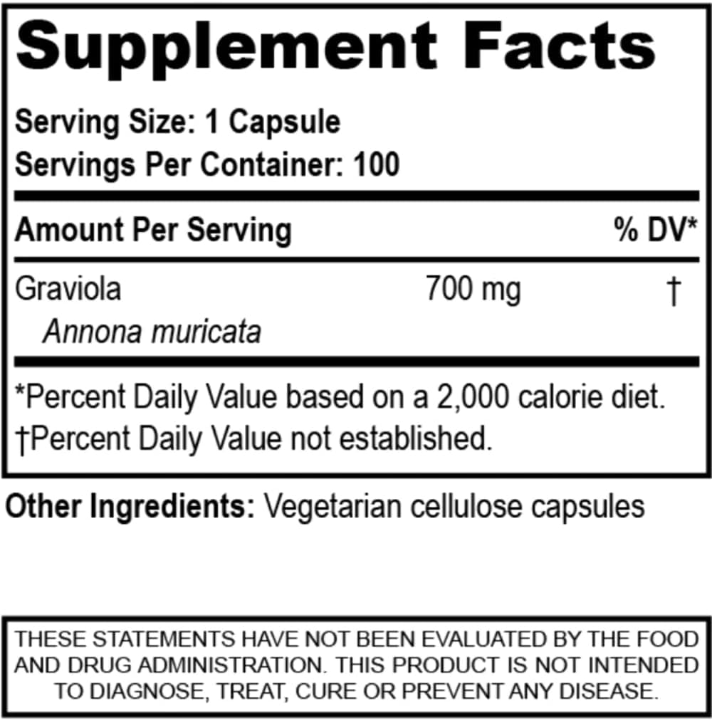 Guanábana (Graviola) - Antioxidante y Refuerzo Inmunológico
