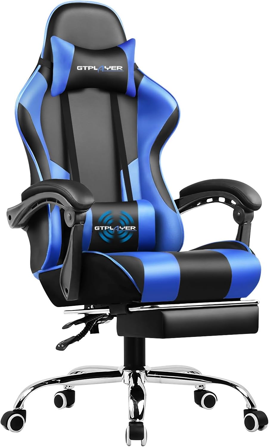 Silla Gamer con asiento giratorio XU-801-BLUE GTPLAYER