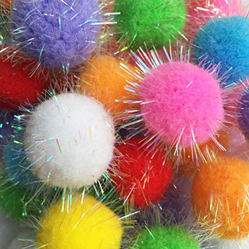 Juego de 20 bolas de colores surtidos para gatos