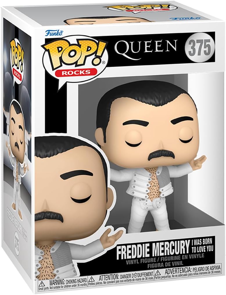 Funko Pop! Rocks: Queen - Freddie Mercury, Nací Para Amarte