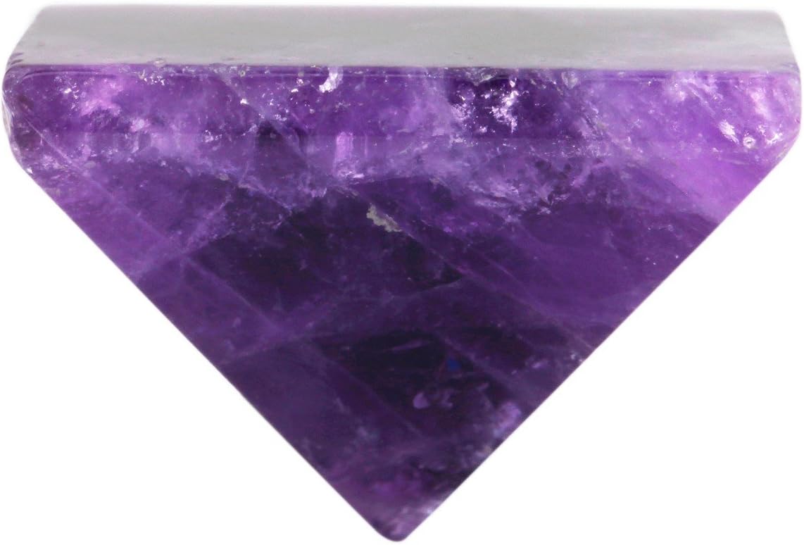 rockcloud Figura de pirámide de piedra metafísica sanadora