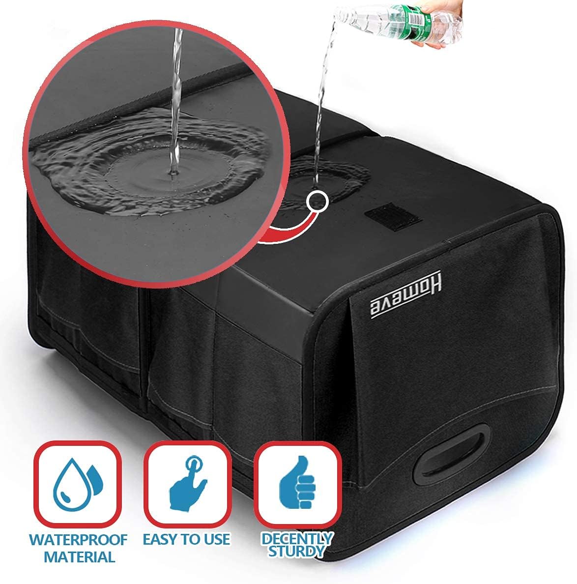 Organizador de Maletero Homeve 2 Piezas, Plegable y Impermeable