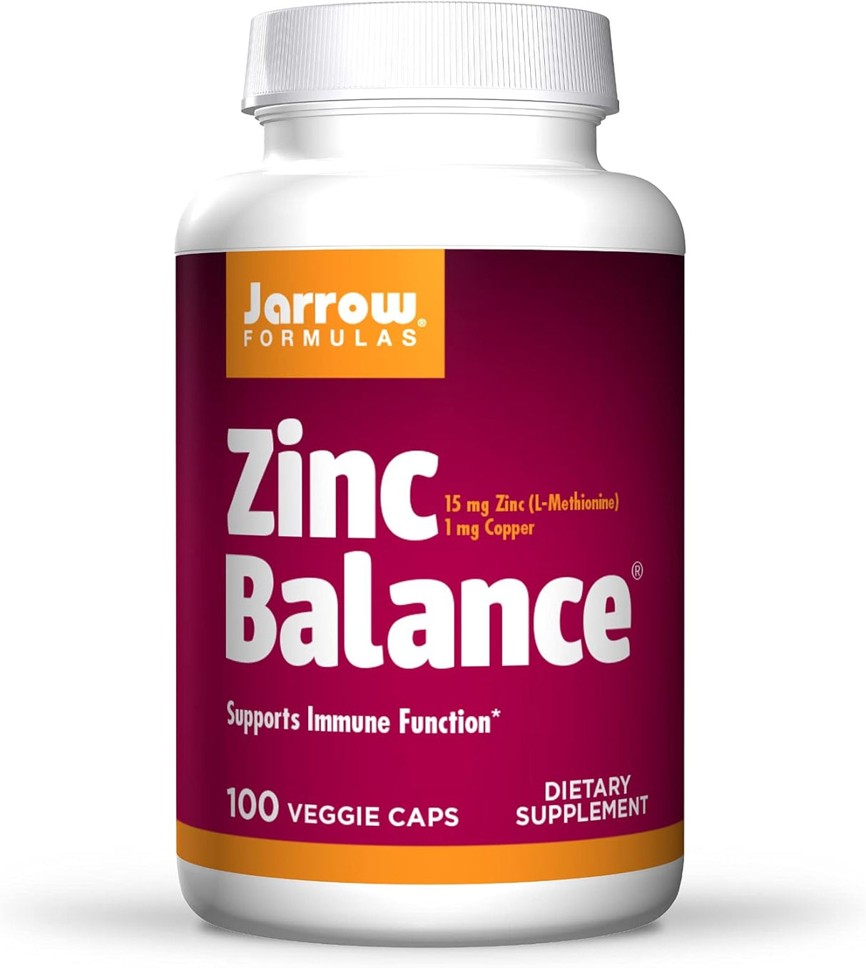 Suplementos Alimenticio Balance de zinc 100 cápsulas