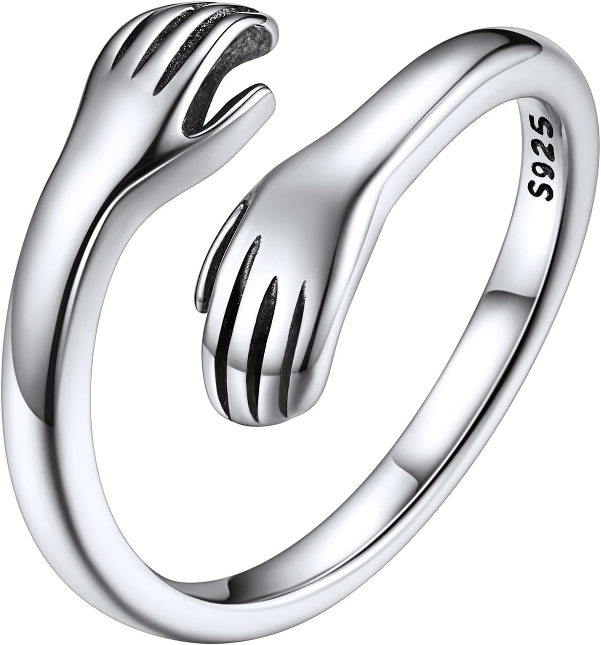 ChicSilver Anillos de dedo del pie para mujer Abrazo