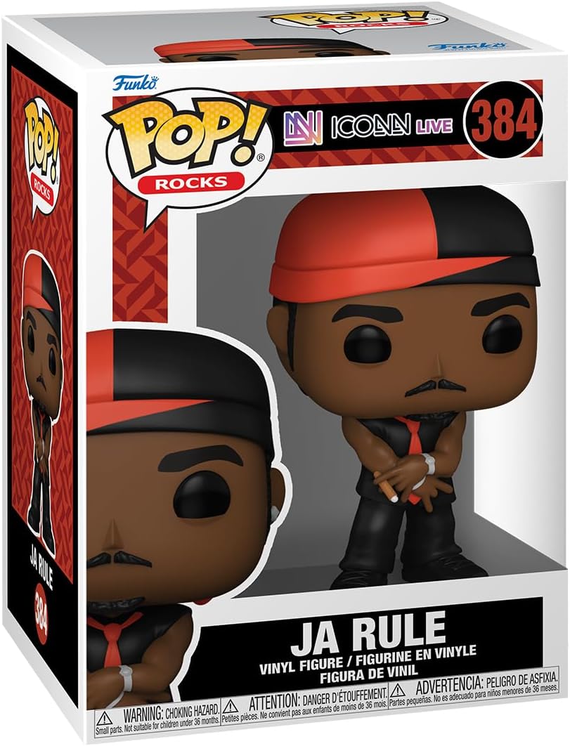 Funko Pop! Rocks: Ja Rule - ICONN Live Figura Coleccionable