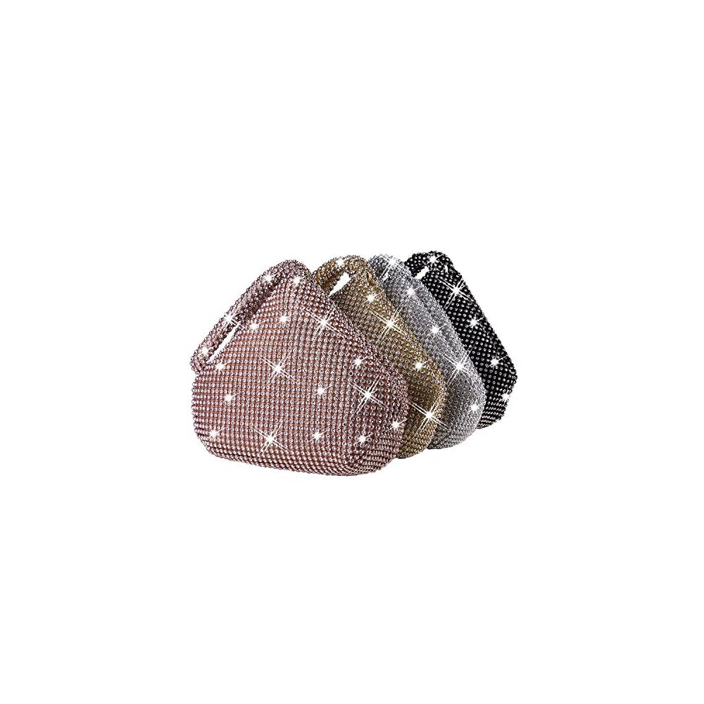 Bolsos de noche de cristal de diamantes de imitación
