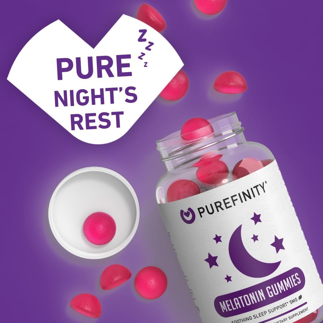 Gomitas de dormir 5 mg para niños y adulto sabor a bayas