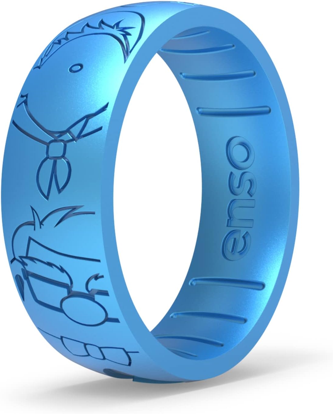 Anillos de Silicona Grabados y Flexibles de Disney Pixar Enso