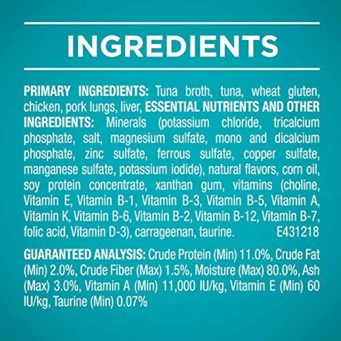 Purina ONE húmeda para gatos - (24) latas de 3 onzas