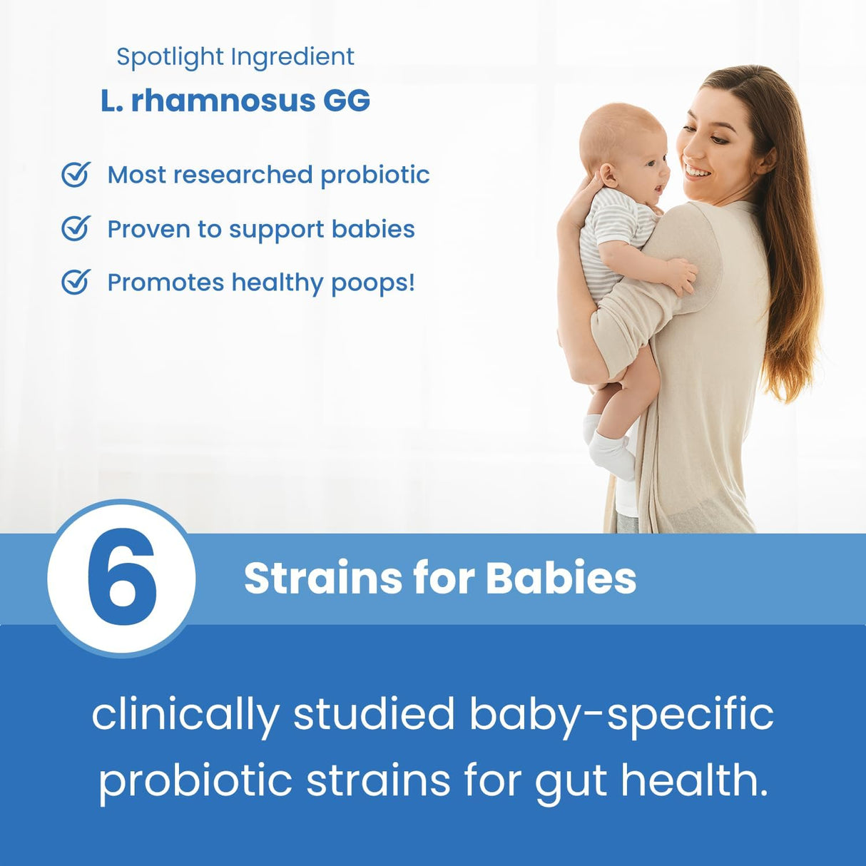 Gotas probióticas orgánicas para bebés | Apoyo digestivo y inmune