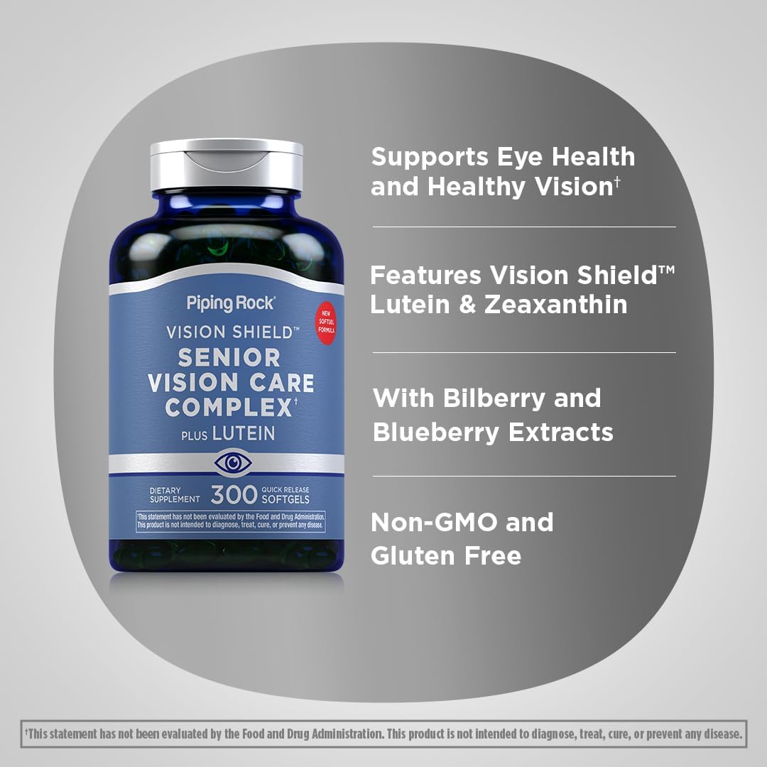 Suplemento Vitaminas oculares luteína y zeaxantina 300 cáp