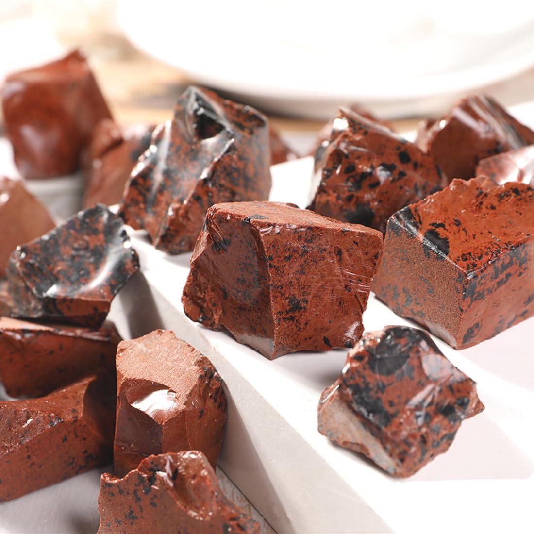 Cristales Naturales de Rubí para Sanación y Decoración