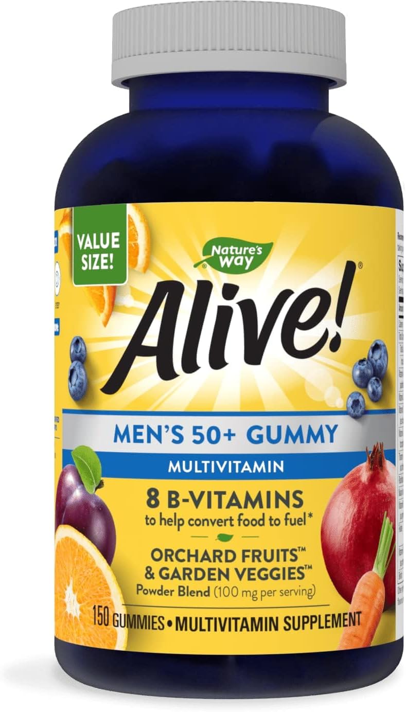 Suplemento Natures Way ¡Alive! Más de 50 multivitaminas