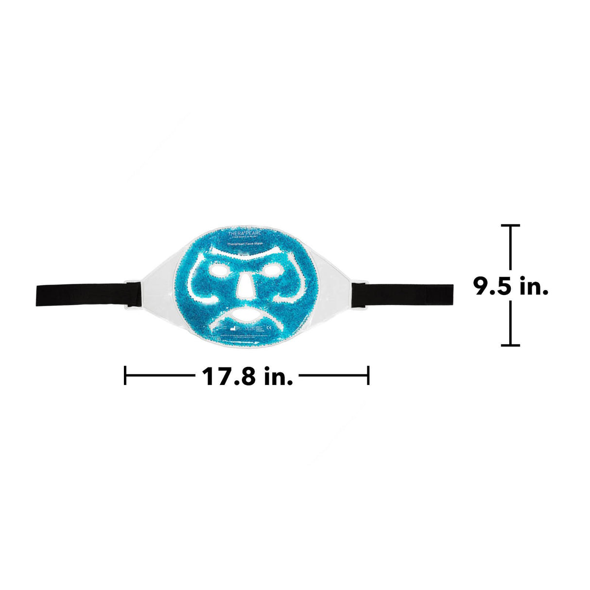 Mascarilla facial TheraPearl, terapia de frío y calor