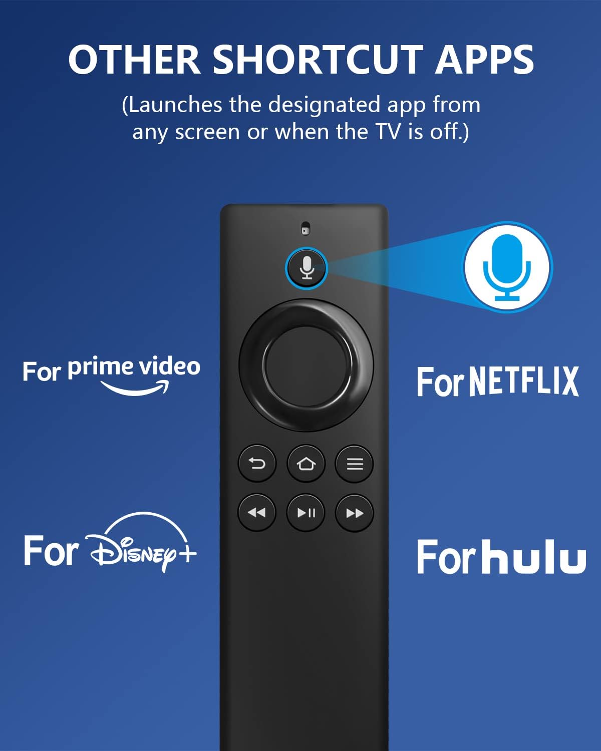 Control remoto DR49WK B PE59CV para Amazon Fire TV Stick