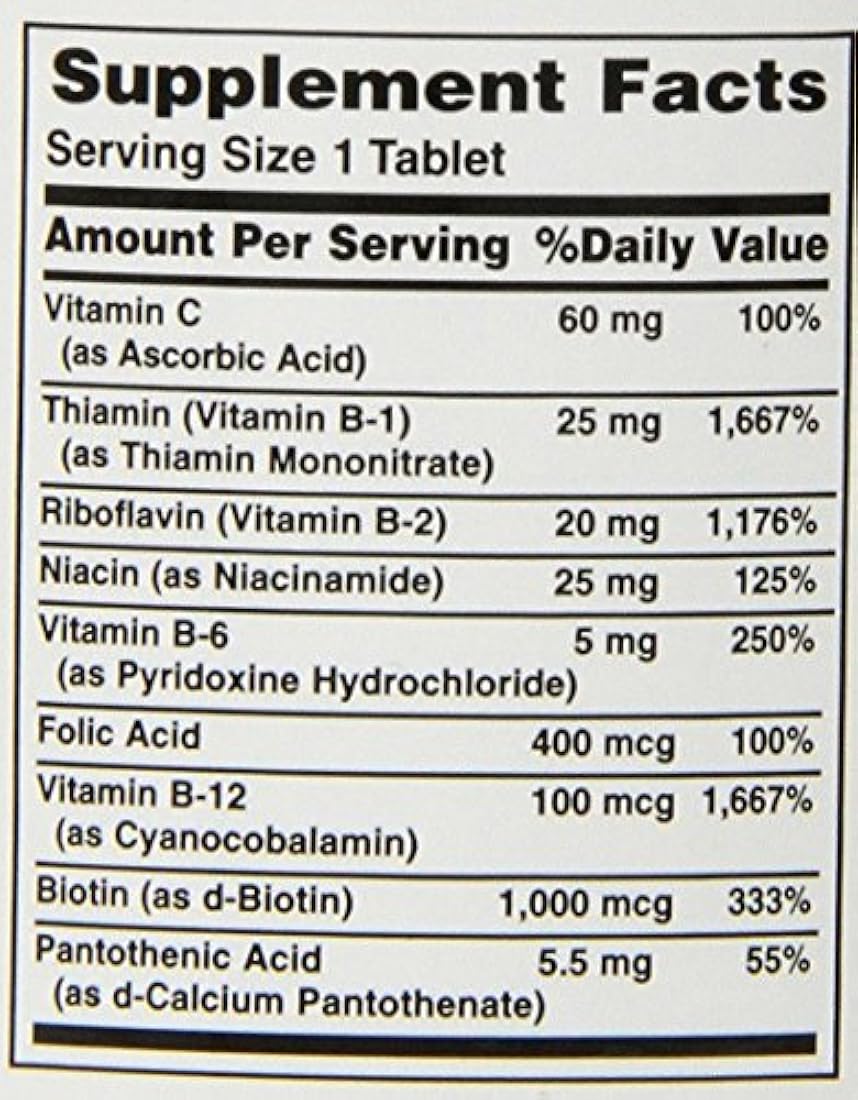 Complejo vitamínico con ácido fólico