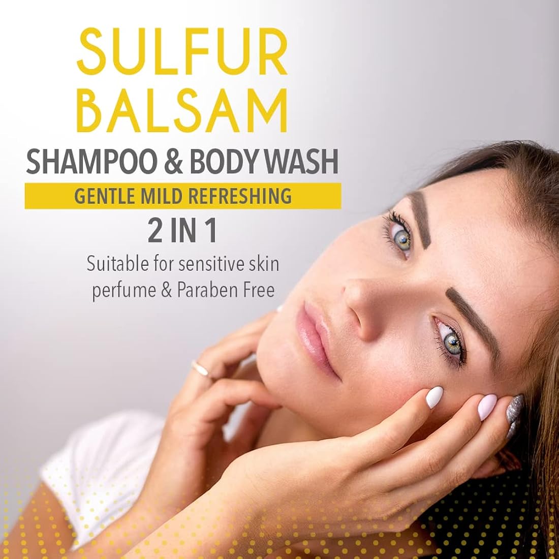 Champú y gel de baño de bálsamo de azufre Dr. Robaina