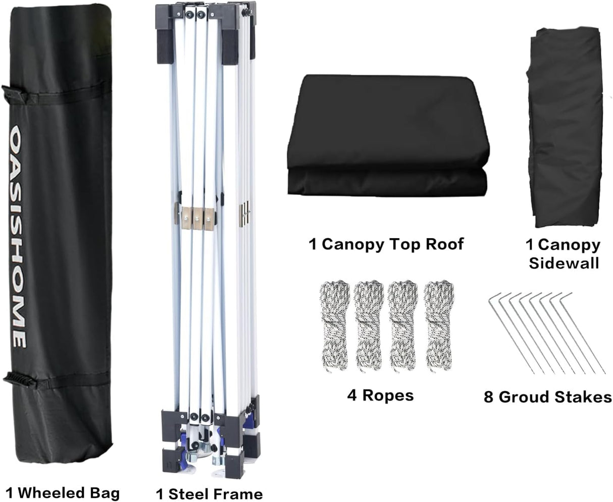 Tienda de campaña portátil para exteriores, 10 x 10 pies