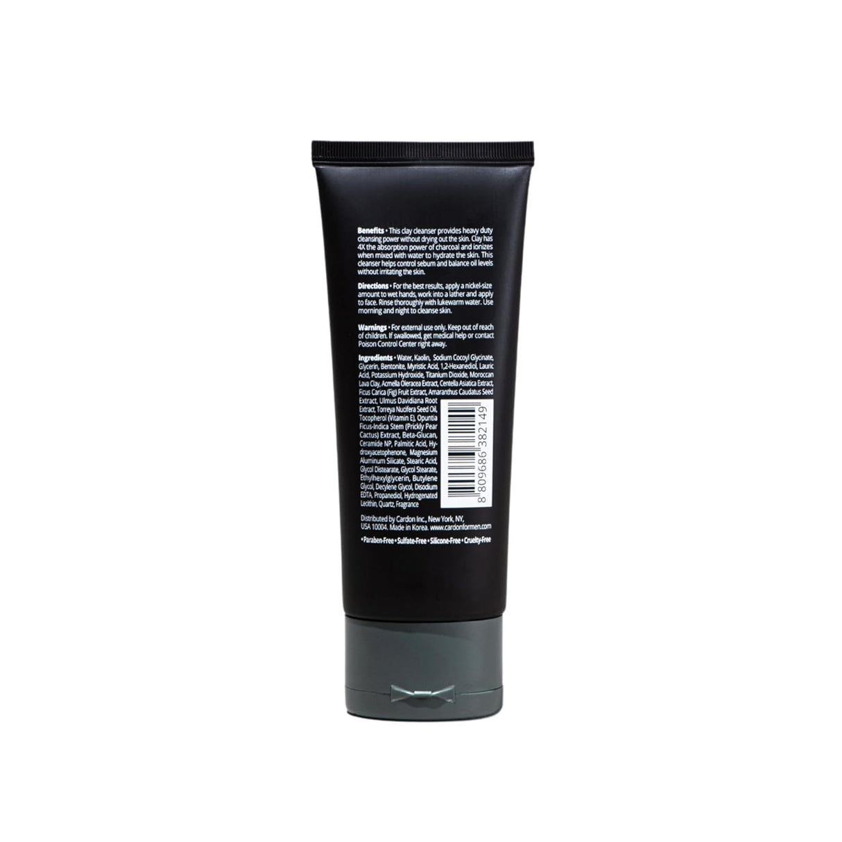 Limpiador Facial Arcilla Cardon, Piel Grasa y Acné, 1 CT