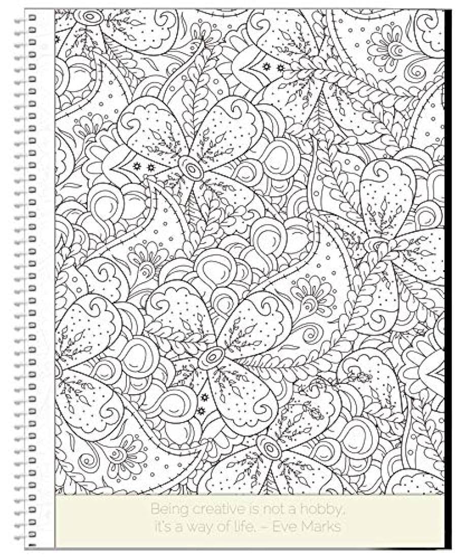 un libro para colorear para adultos con citas inspiradoras