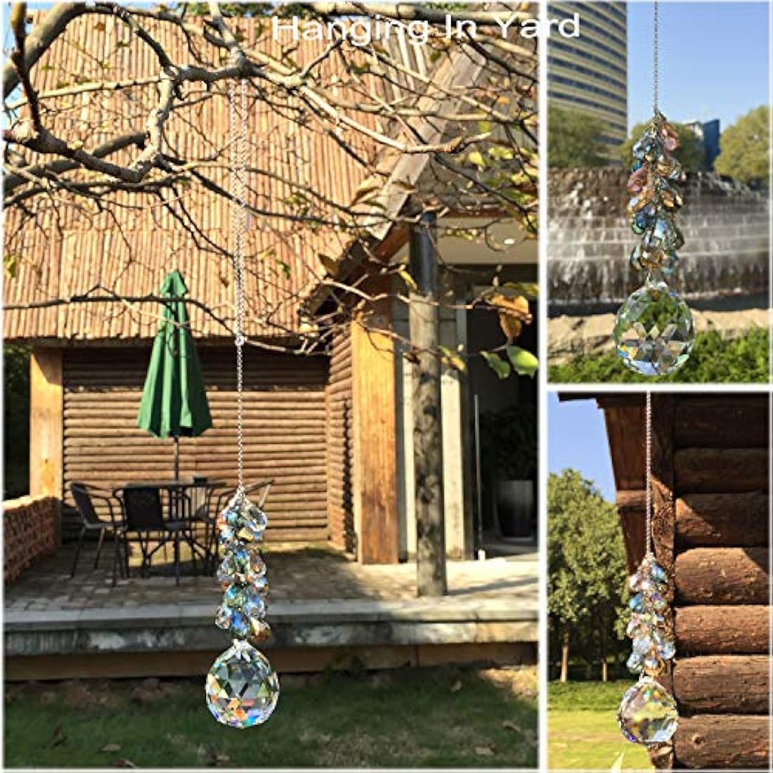 cristales bola prismas atrapasueños colgante-Skying Trading