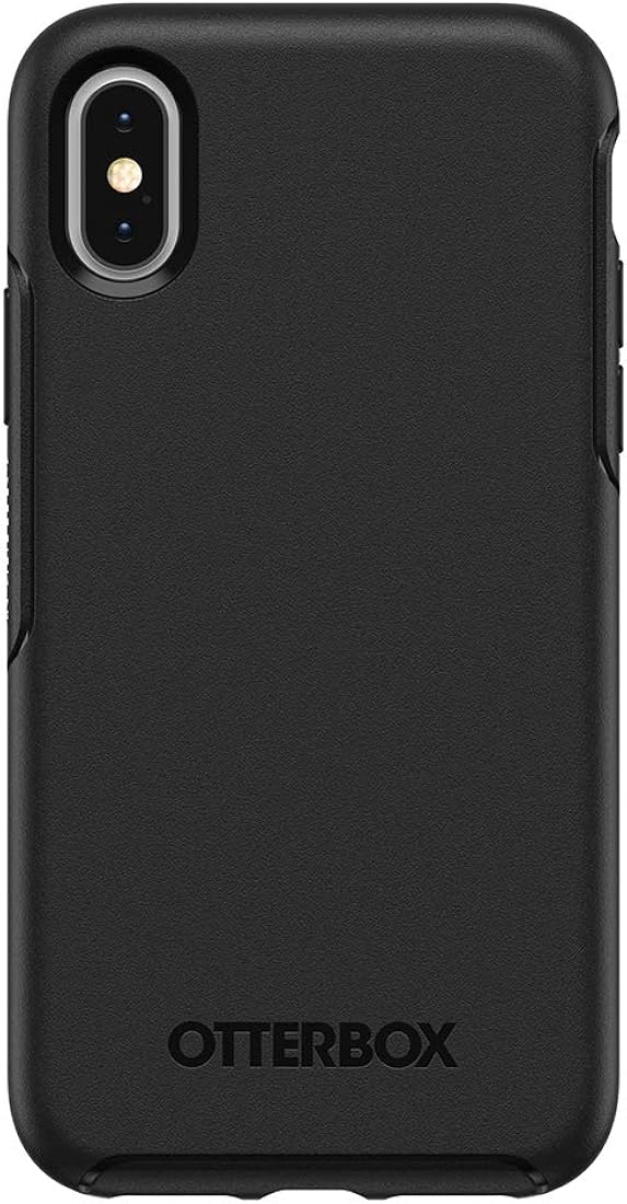OTTERBOX SYMMETRY SERIES - Funda para iPhone Xs y iPhone X, embalaje al por menor, color negro