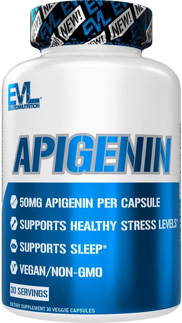 Suplemento de apigenina pura de extracto manzanilla Evlution