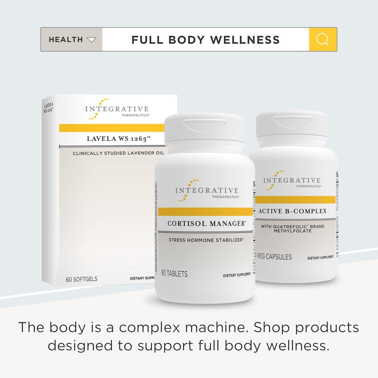 Suplementos Alimenticios de cortisol estabilizador