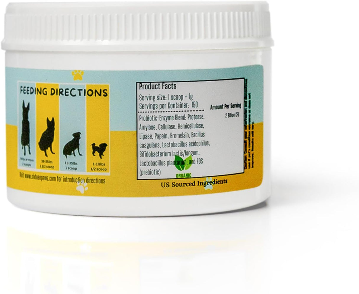 Probioticos y Enzimas Digestivas para Perros - Soporte Digestivo