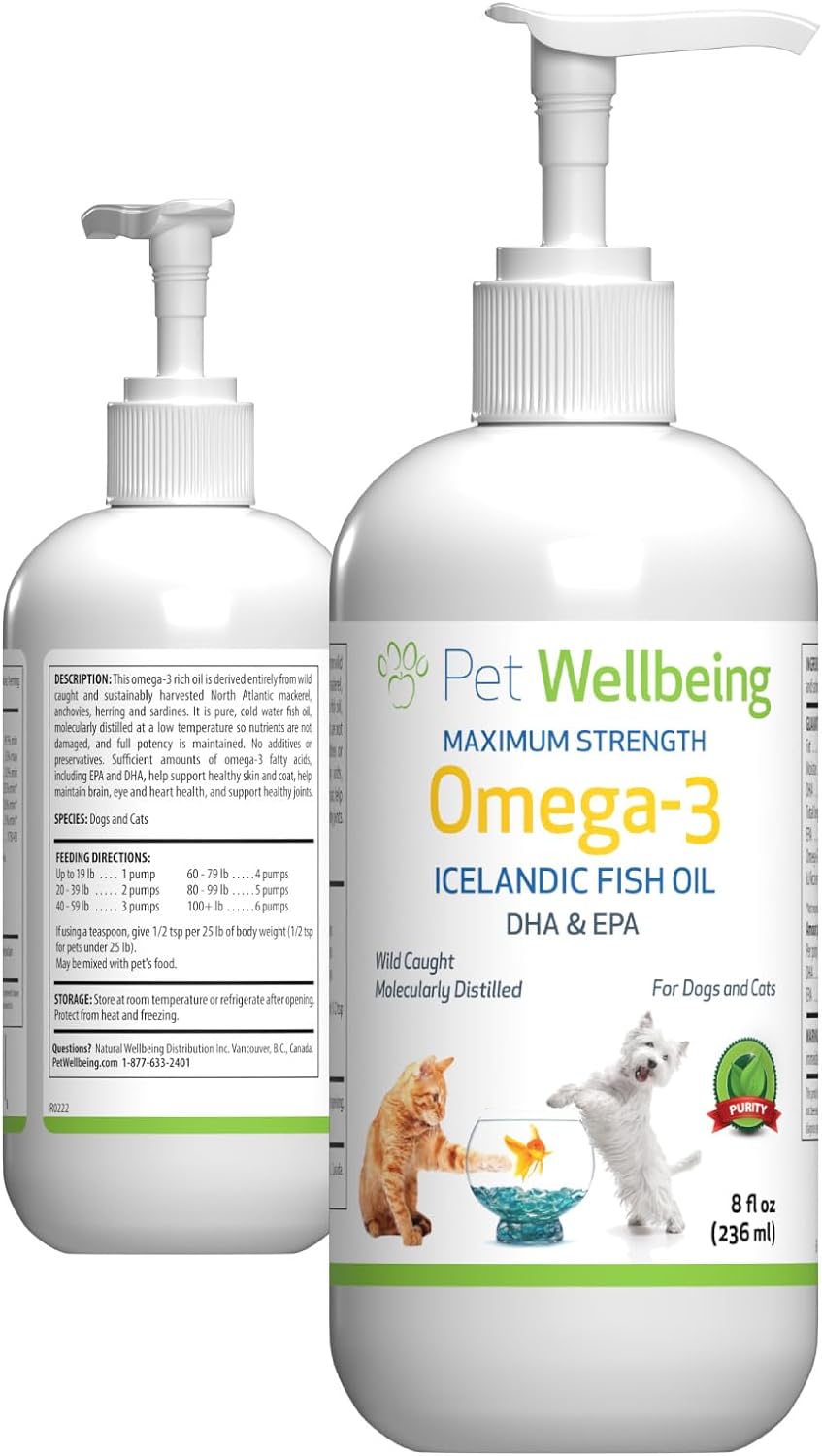 Aceite de pescado omega-3 Daily EFA para perros y gatos