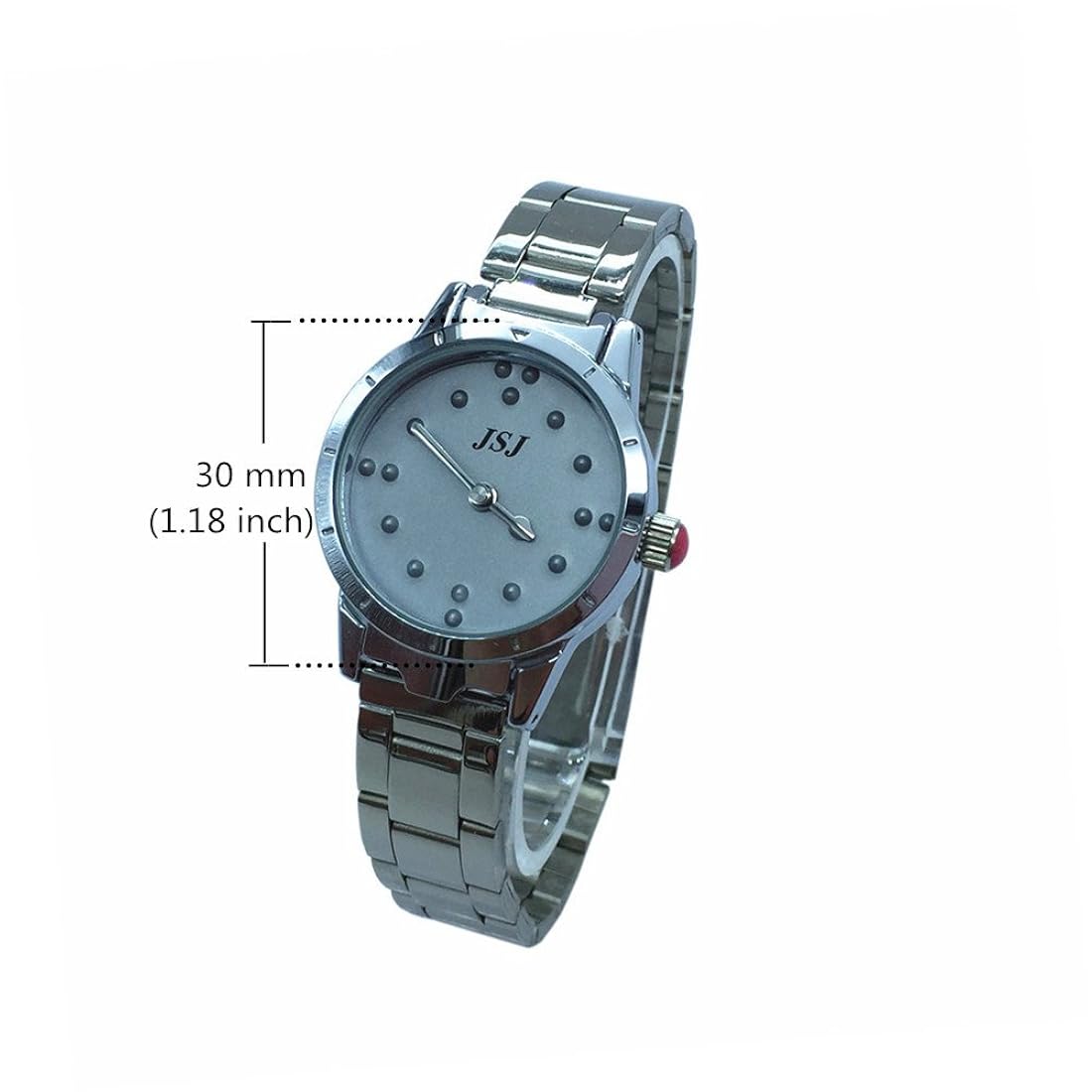 Reloj Braille táctil para personas ciegas