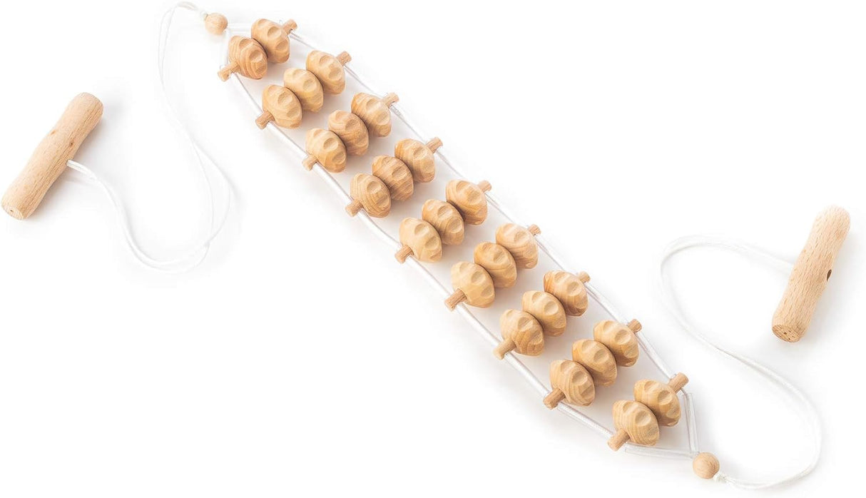 Masajeador de Espalda Tuuli, Ruedas y Cuerda, 47.2 pulgadas