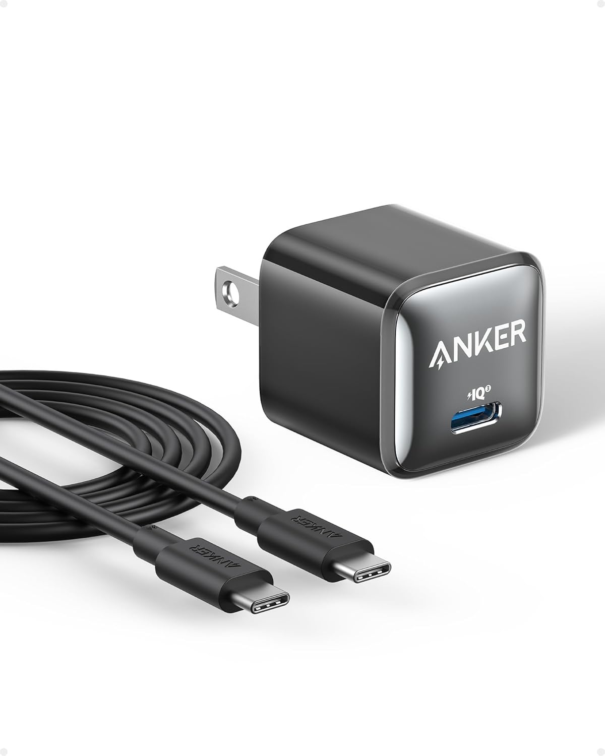 Bloque de cargador USB C de 20 W Anker para celulares