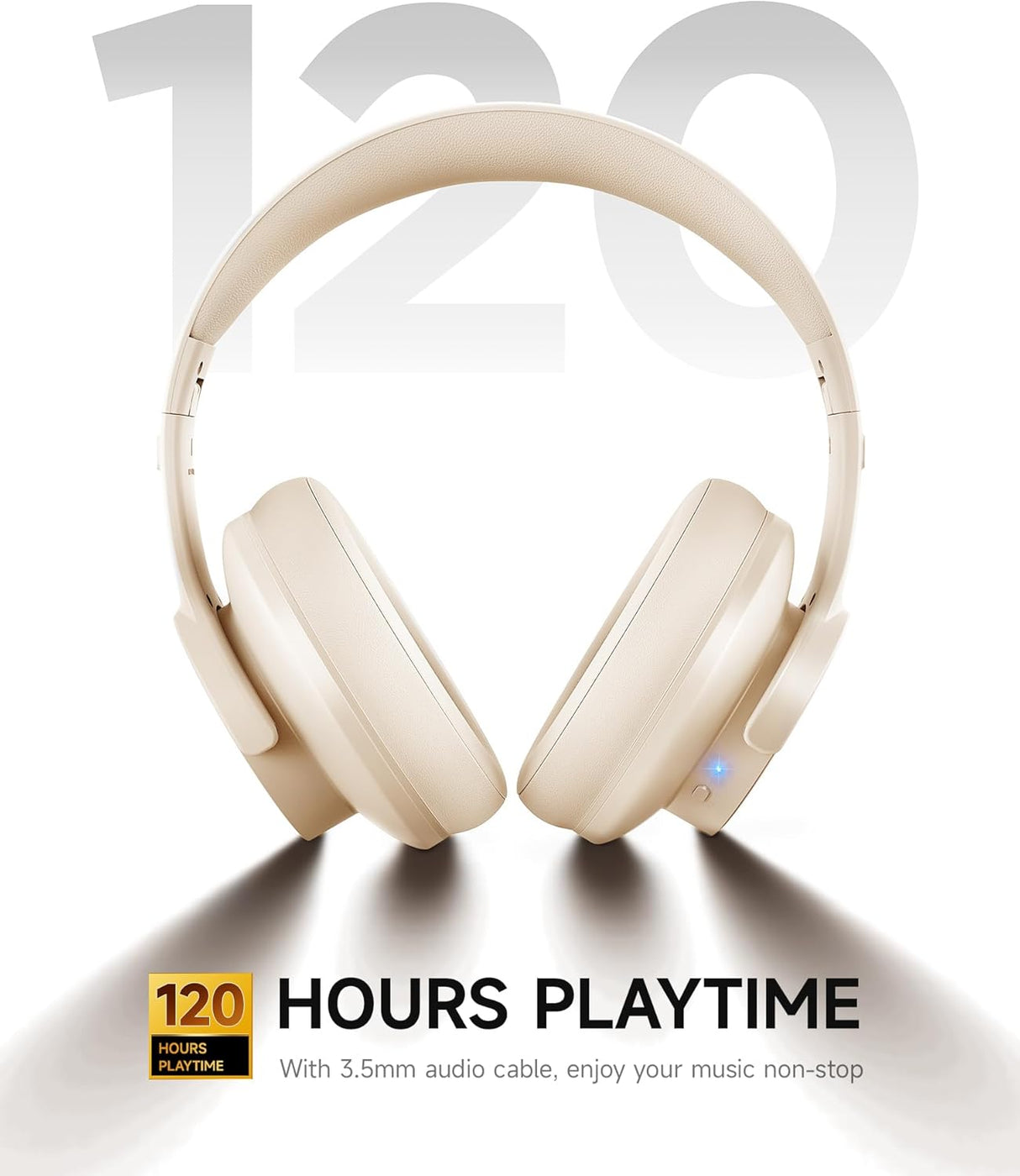 Auriculares Bluetooth Inalámbricos 120H, 3 Modos EQ, B8