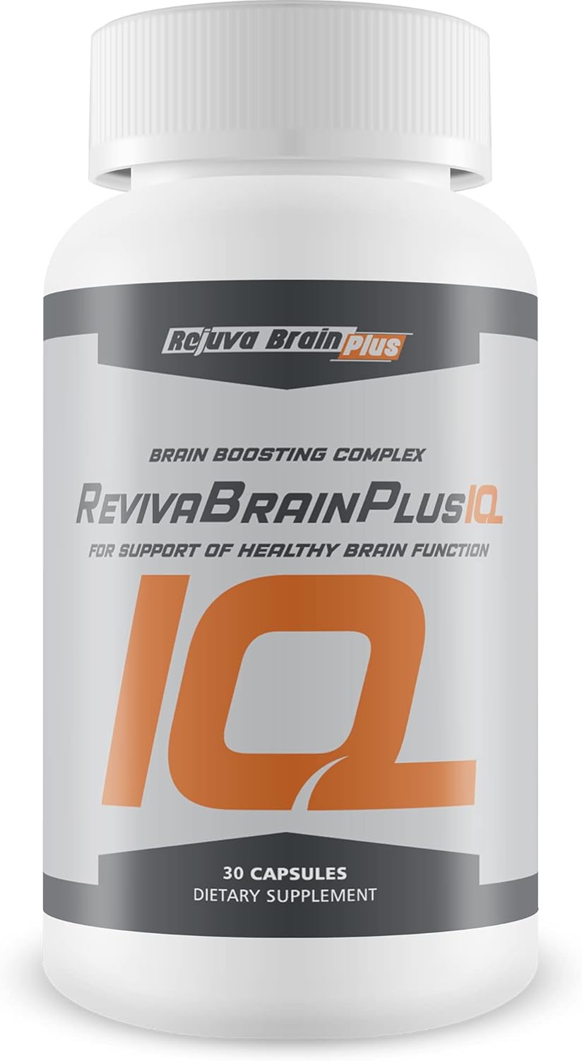 Reviva Brain Plus IQ - Apoyo saludable y complejo ultra para cerebro**