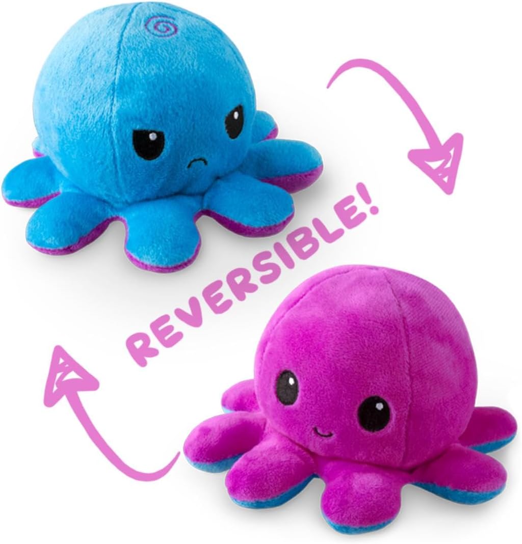 Peluches Reversibles Octopus TeeTurtle - Sensory Fidget 4