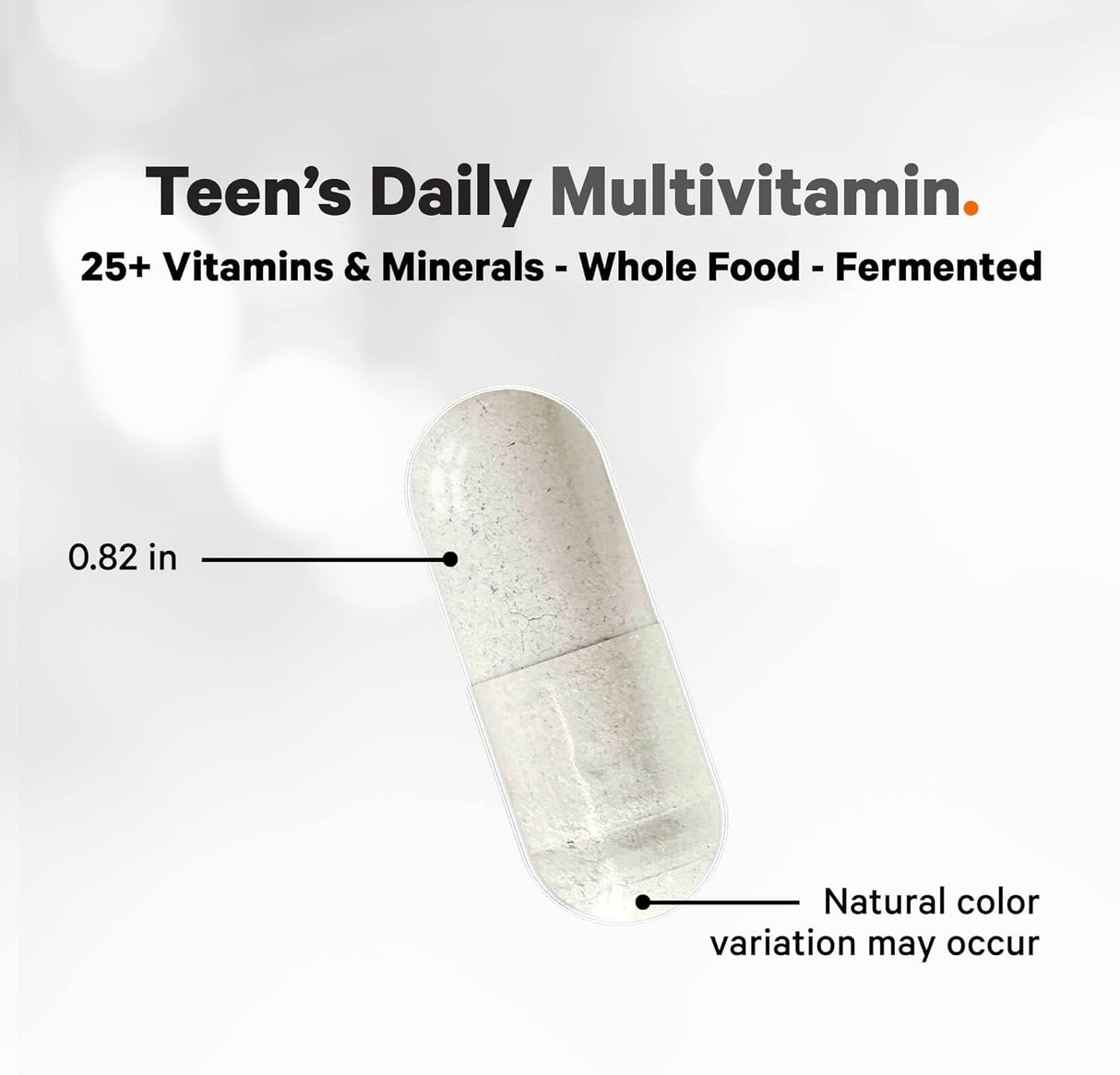 Suplemento Teen Multivitamínico integrales orgánicos 60 und