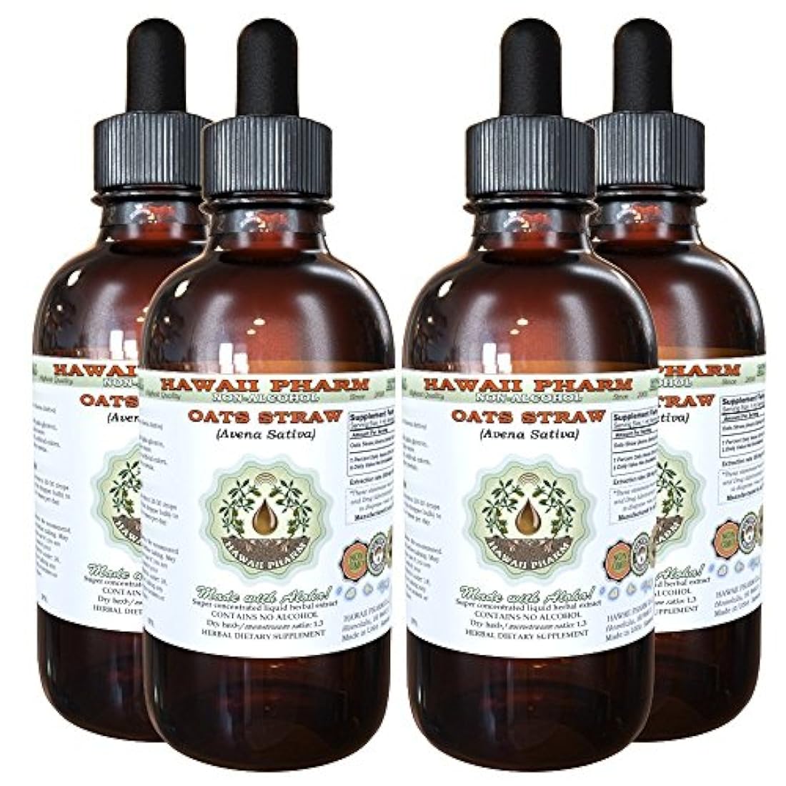 Extracto de líquido, orgánicos Avena de paja