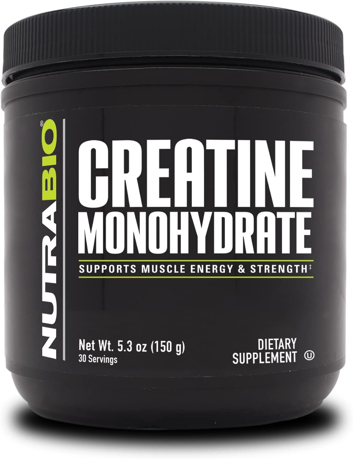 Monohidrato de creatina NutraBio (5.29 oz)