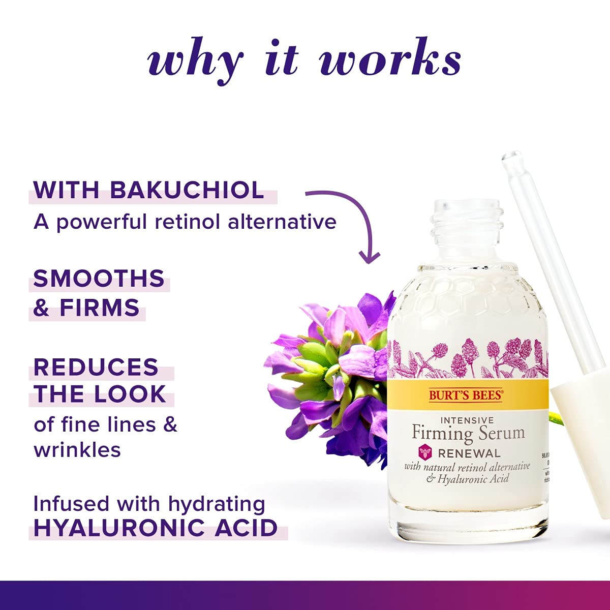 Suero facial alternativo al retinol cuidado facial Burt's Bees