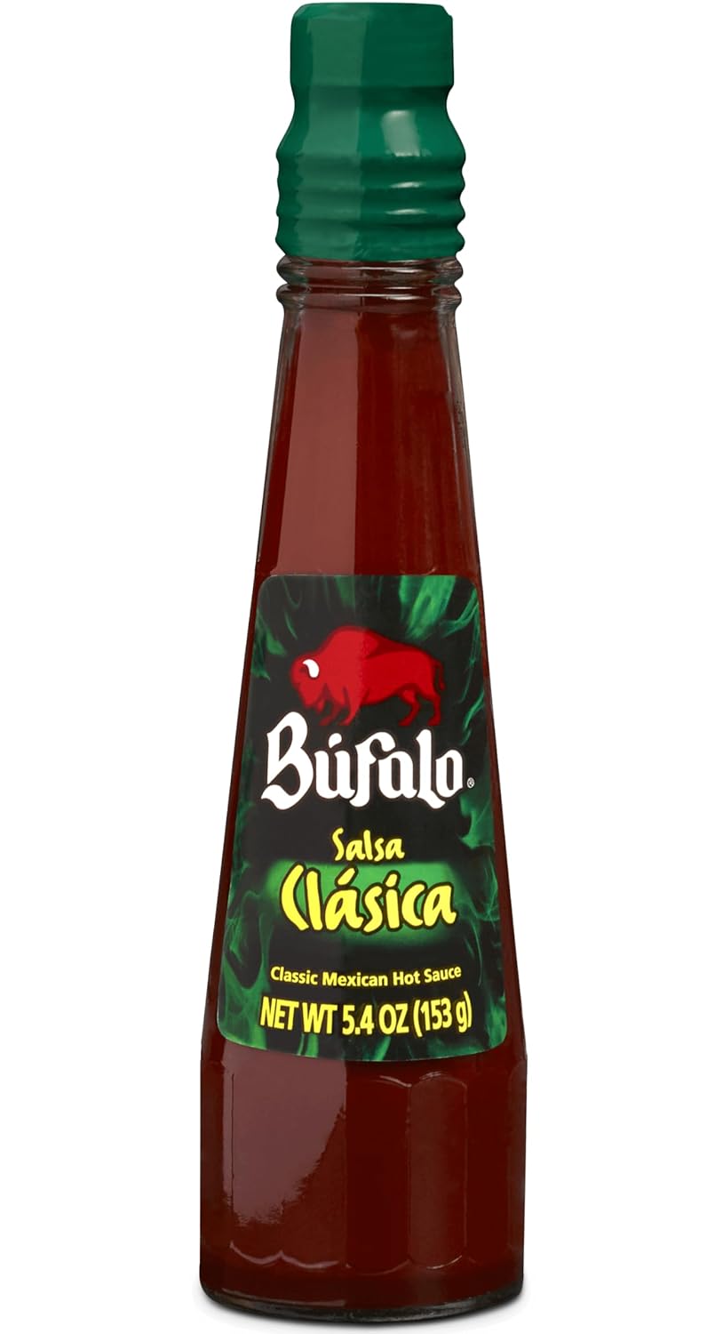Salsa Picante Bufalo Clasica 5.4 oz (Paquete de 3)