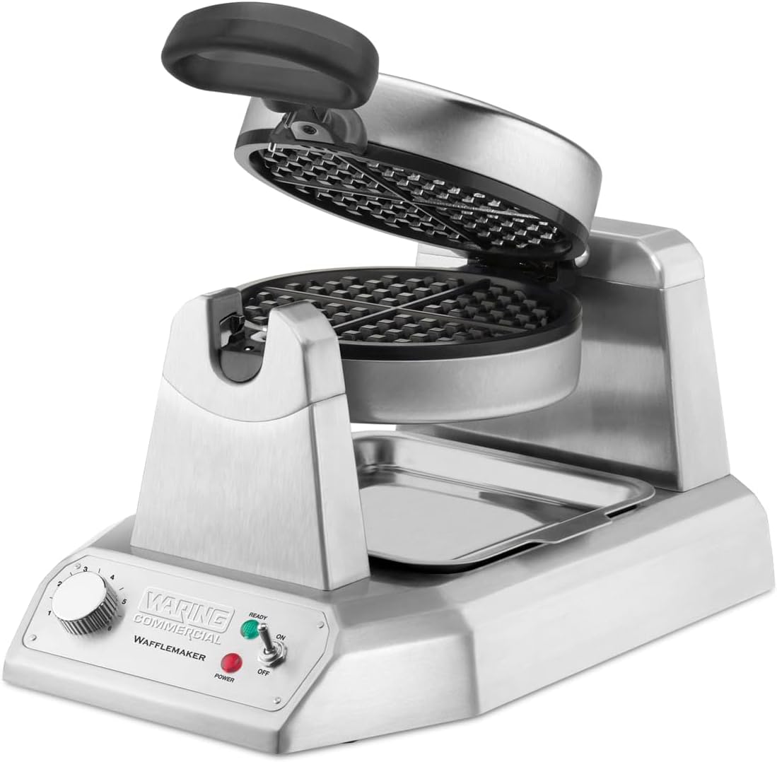 Waring Waffle Maker Profesional, 30 Waffles/h, 1200W, 120V